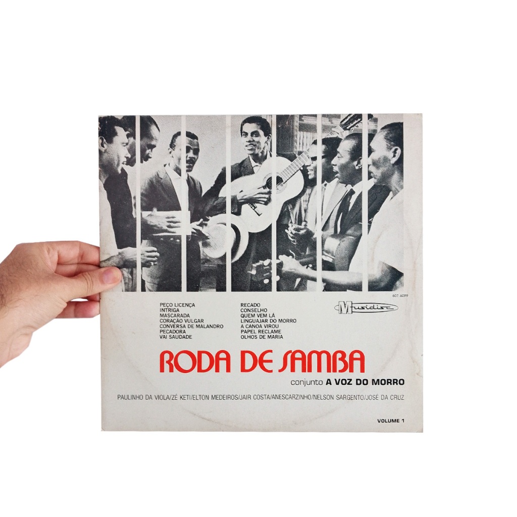 Lp Conjunto A Voz Do Morro - Roda De Samba