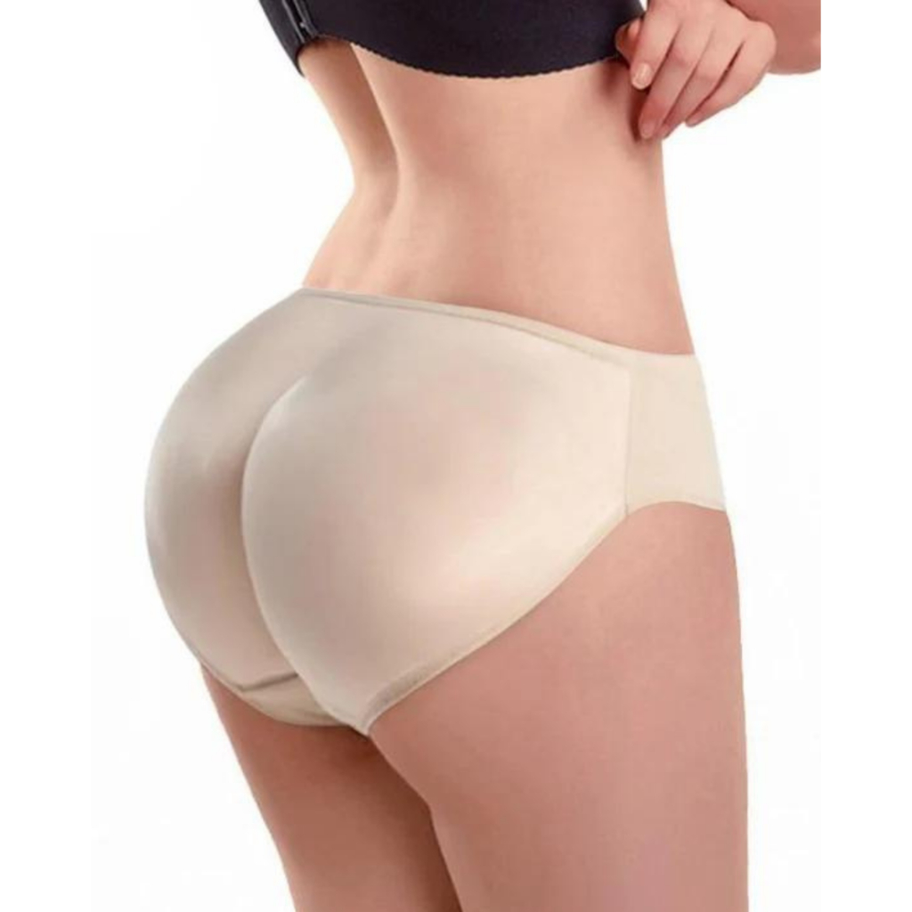 Calcinha Efeito Silicone Com Enchimento Aumenta Bumbum em Oferta na Shopee