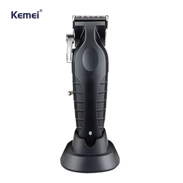 Máquina de cortar cabelo Profissional Kemei 2296 Bivolt 110v -220v Sem Fio USB Portátil Hair Clipper em Oferta na Shopee