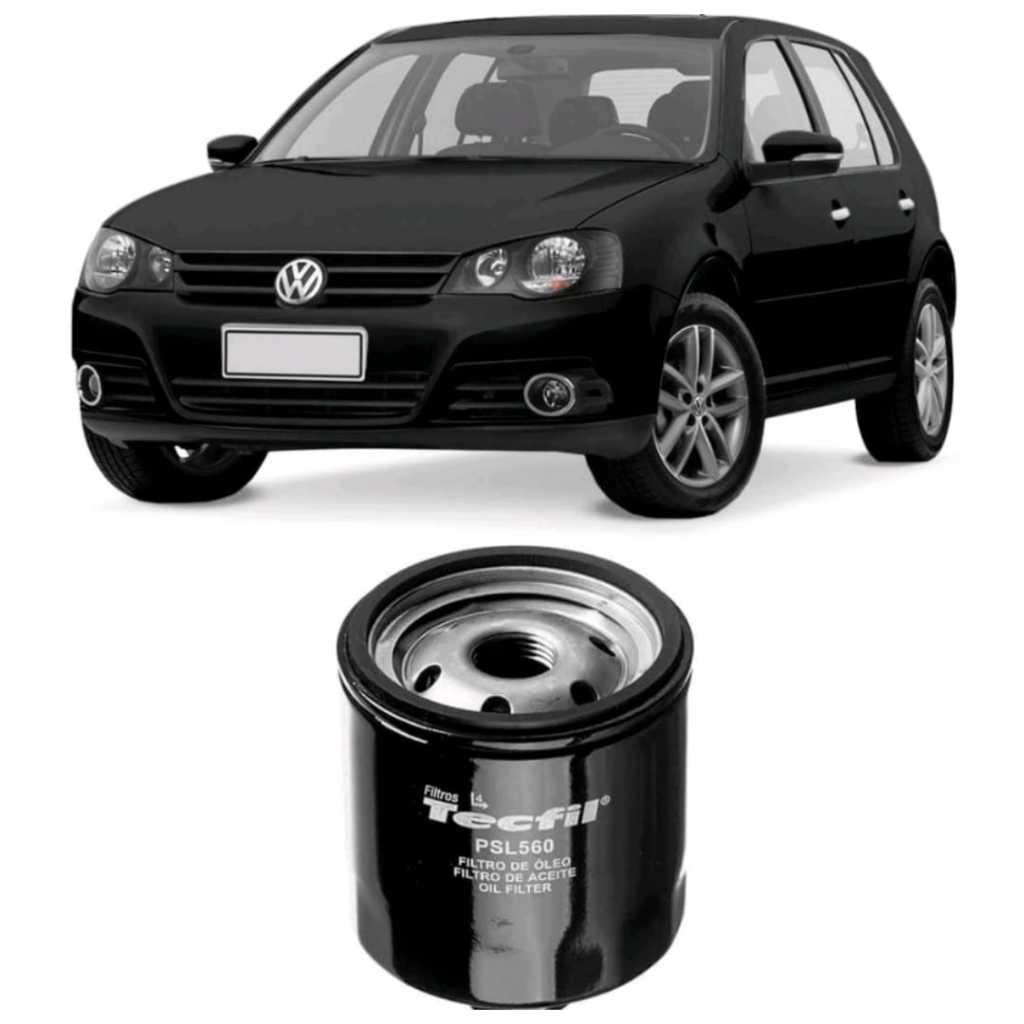 Filtro ÓIeo Volkswagen Golf 1.6 2006 a 2014 Tecfil PSL560