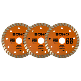 Kit 2/5/12 Disco Corte Diamantado Turbo Mármore Granito 110x08 Ecco Furo 20mm em Oferta na Shopee