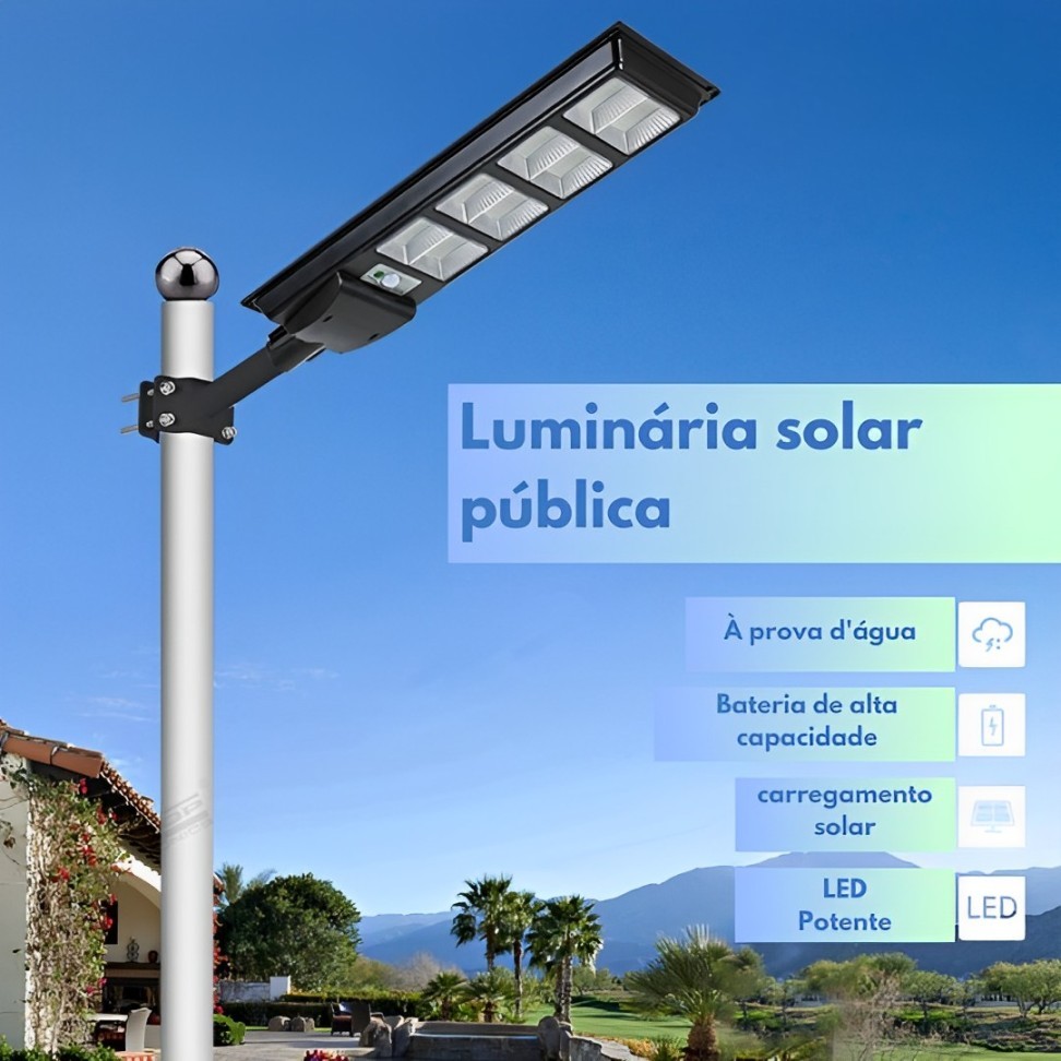Poste Solar para Iluminação Pública: Onde Comprar | BuscaProdutos