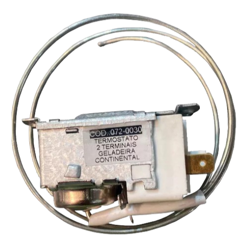 Termostato Compatível Com Geladeira Continental Com Sensor de Temperatura - 2 Terminais
