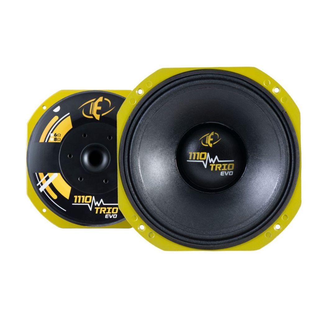 Alto Falante Eros 10 Pol 550w Rms Trio Evo E1110 Amarelo