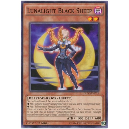Yu-Gi-Oh Lunalight Black Sheep - Common