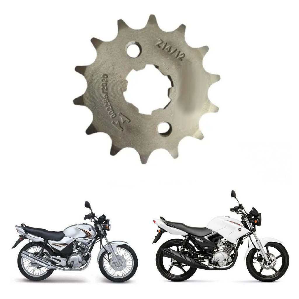 Pinhao 14 Dentes aplicação YBR 125 / FACTOR 125 / XTZ 125 Marca Importada em Oferta na Shopee