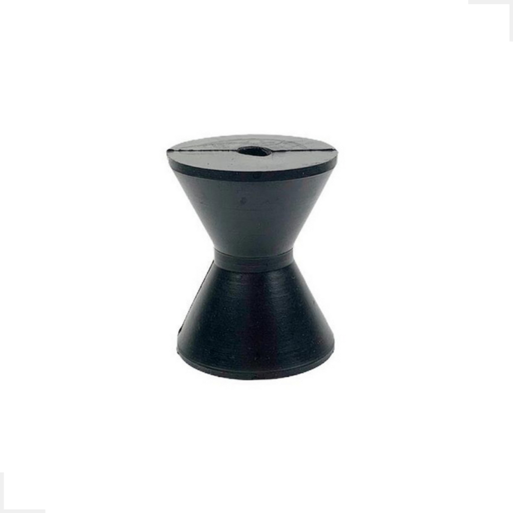 Rolete P/ Carreta Náutica em Borracha - 80 x 100