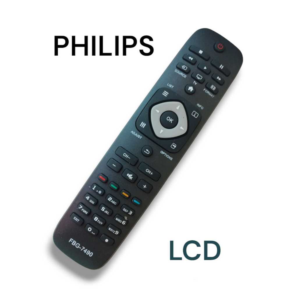 Controle Remoto Compativel TV PHILIPS LCD LED 42PFL3507D/78 FBG-7490
