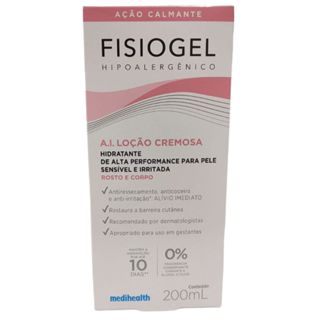 Fisiogel A.I.loção Corporal Cremosa 200ml em Oferta na Shopee