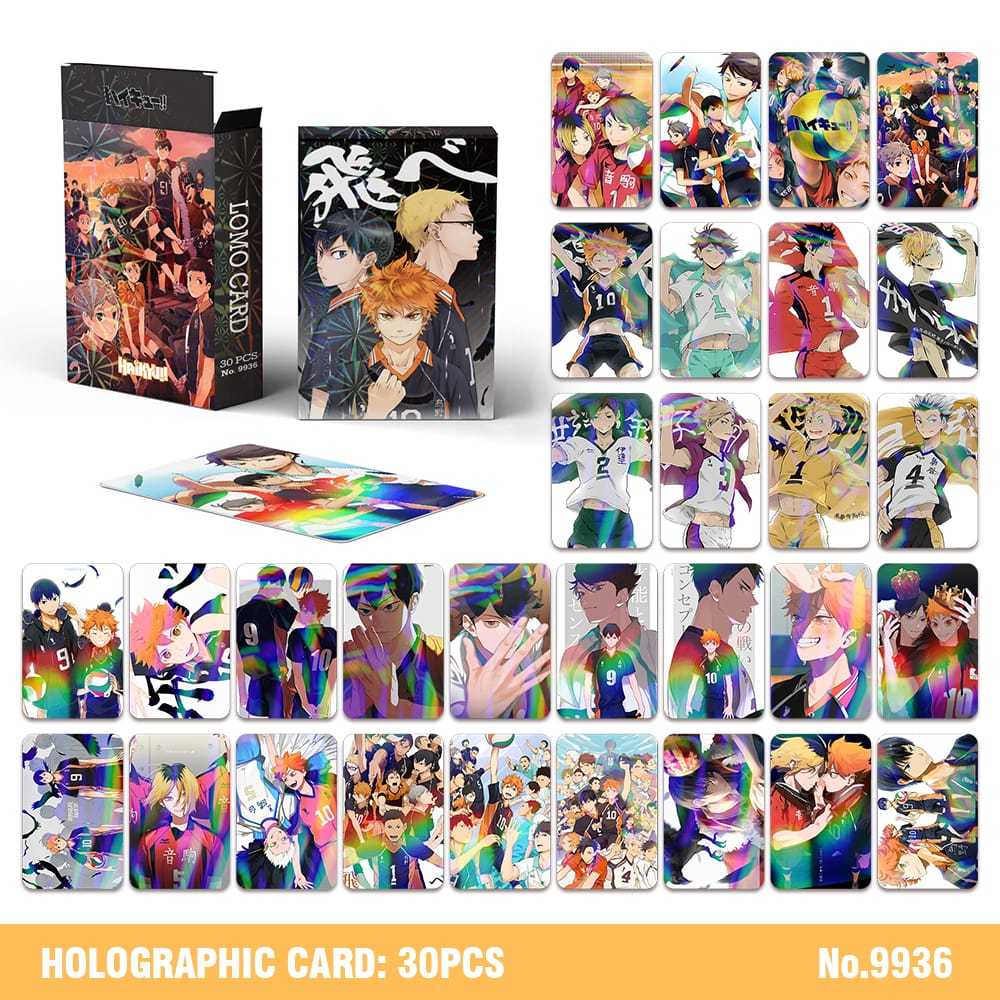 ANIME  30pcs Haikyuu Photocard Pronto Para Ser Cartão LOMO Postal De Coleção em Oferta na Shopee