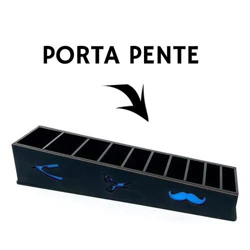 Suporte de Pentes De Maquinas de Cortar Cabelo Maquinas de Barbeiro em MDF