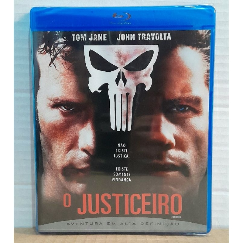 Blu-ray O Justiceiro - Jonh Travolta - Novo/Lacrado/Original