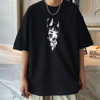 Camisa camiseta básica streetwear "Folclore japonês" em Oferta na Shopee