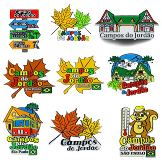 Imãs de Geladeira Emborrachados - Campos do Jordão em Oferta na Shopee