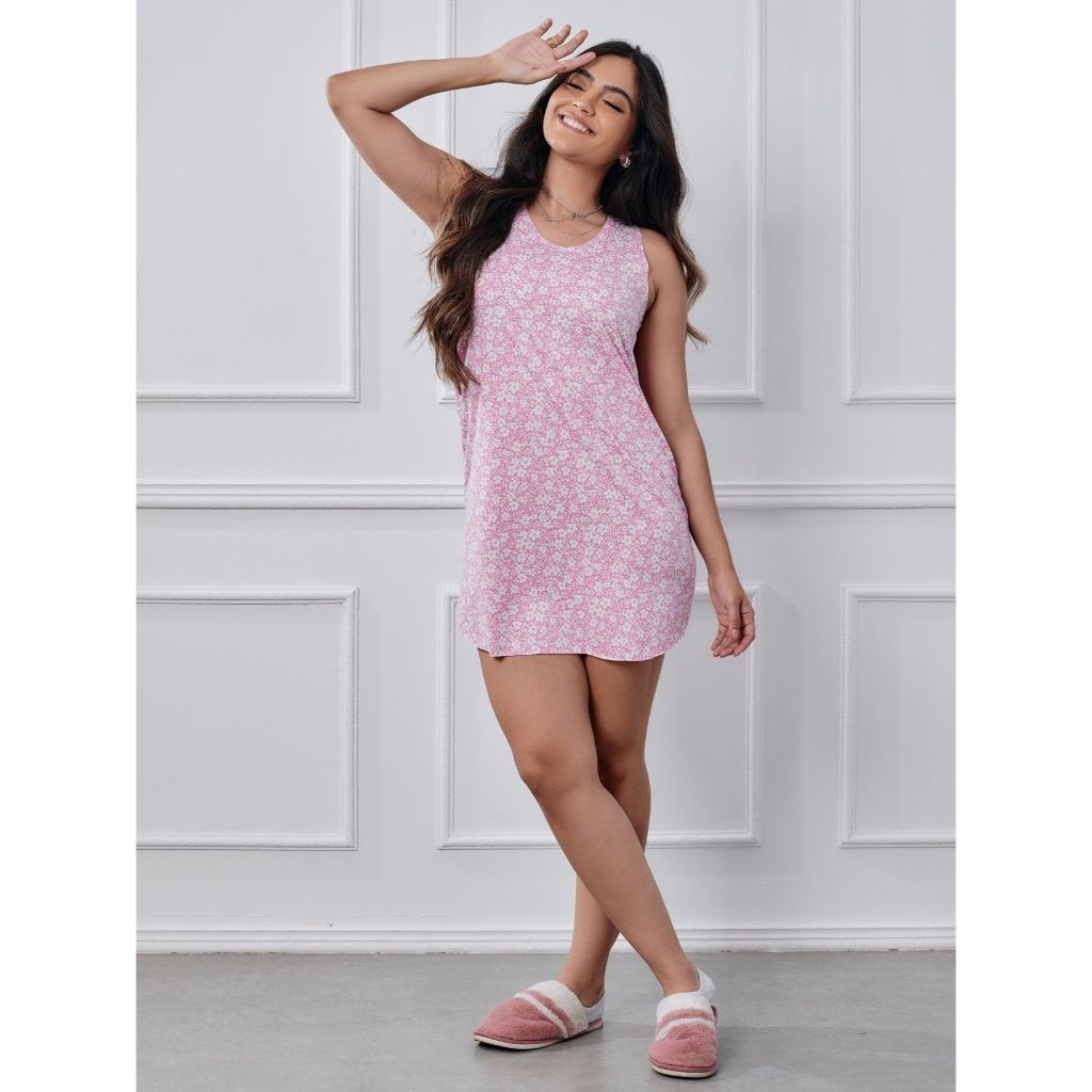 Camisola Estampada Feminina Suede 11130