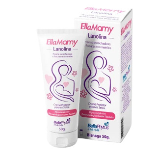 EllaMamy - Lanolina - Creme protetor para os Seios 50g - BellaPhytus em Oferta na Shopee