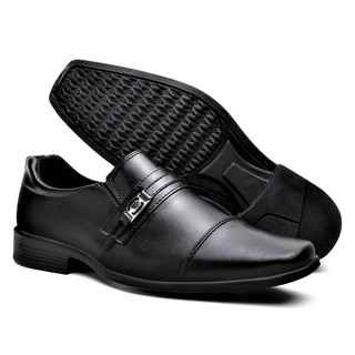 Sapato Social Masculino Oxford Com Fivela Confortável Linha Premium