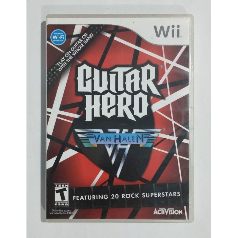 Guitar Hero: Van Halen - Jogo Nintendo Wii Original