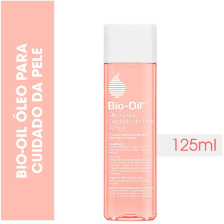 Óleo Corporal Bio-Oil Antiestrias e Cicatrizante 125ml em Oferta na Shopee
