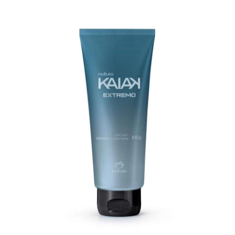 Gel 2 em 1 Para Barba e Pós-barba Kaiak Extremo 100g Natura