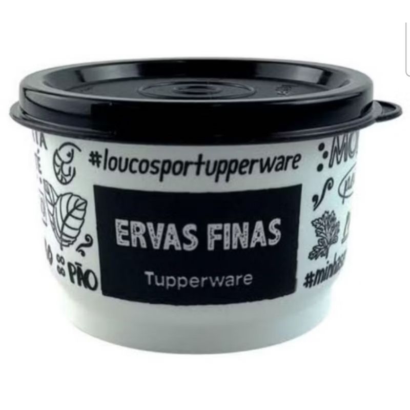 Tupperware potinho ervas finas pb 140 ml