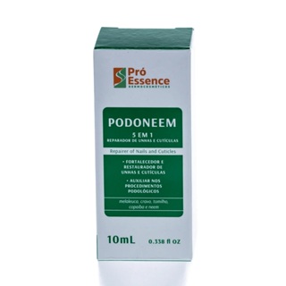 PODONEEM 5 em 1 Pró Essence Reparador de unhas e cutículas 10ml Pró Essence em Oferta na Shopee
