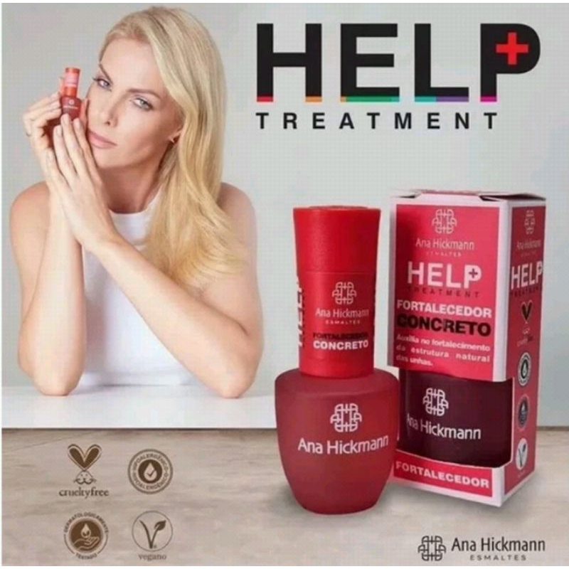 Base Fortalecedora Concreto Linha Help Ana Hickmann 9ml