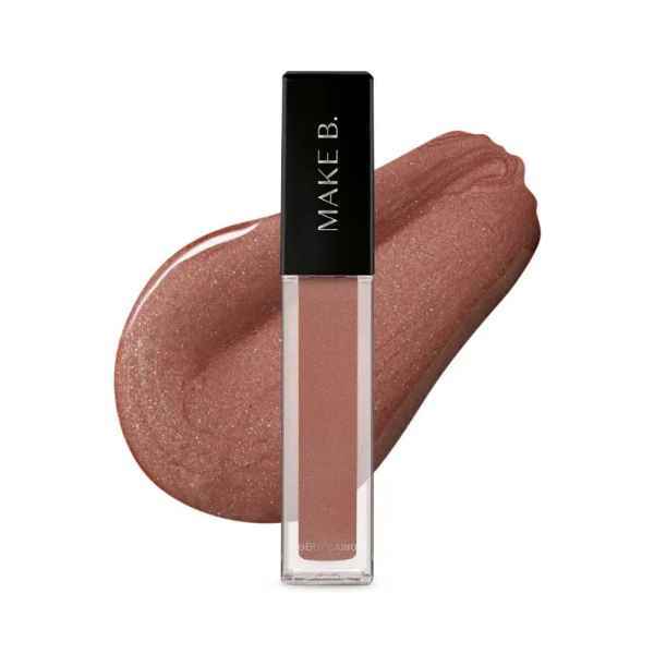 Gloss Labial Marrom Claro Soft Silk Make B. 5ml em Oferta na Shopee