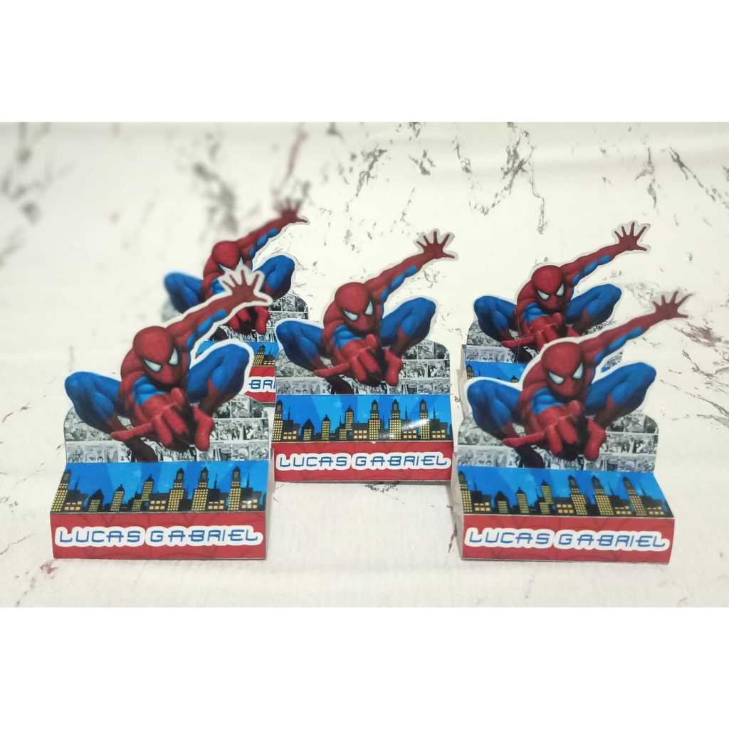 Lembrancinhas Personalizadas Porta Bis do Homem Aranha