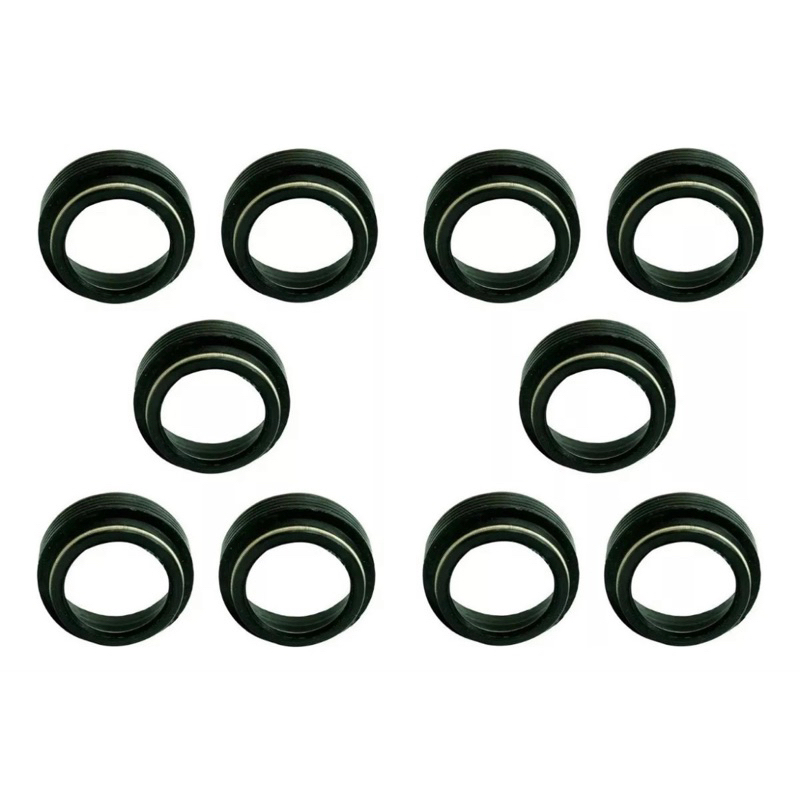 Kit 10 Retentores do Fundo Caixa De Engrenagem Lavadora Brastemp Consul