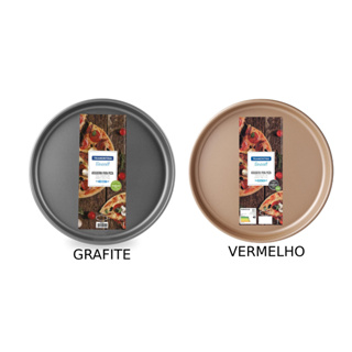 Tramontina 20058035 Assadeira para Pizza de Alumínio com Revestimento Interno Antiaderente, 35 cm em Oferta na Shopee