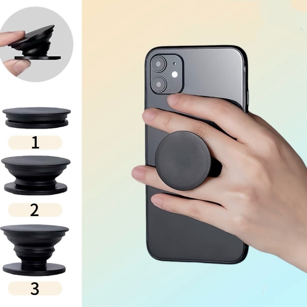 Suporte Preto Branco Transparente Para Capinha Celular Mesa Apoio