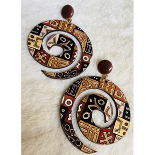 Brincos Essência Africana - Leves, coloridos e autênticos - arte em cada par - para looks poderosos em Oferta na Shopee