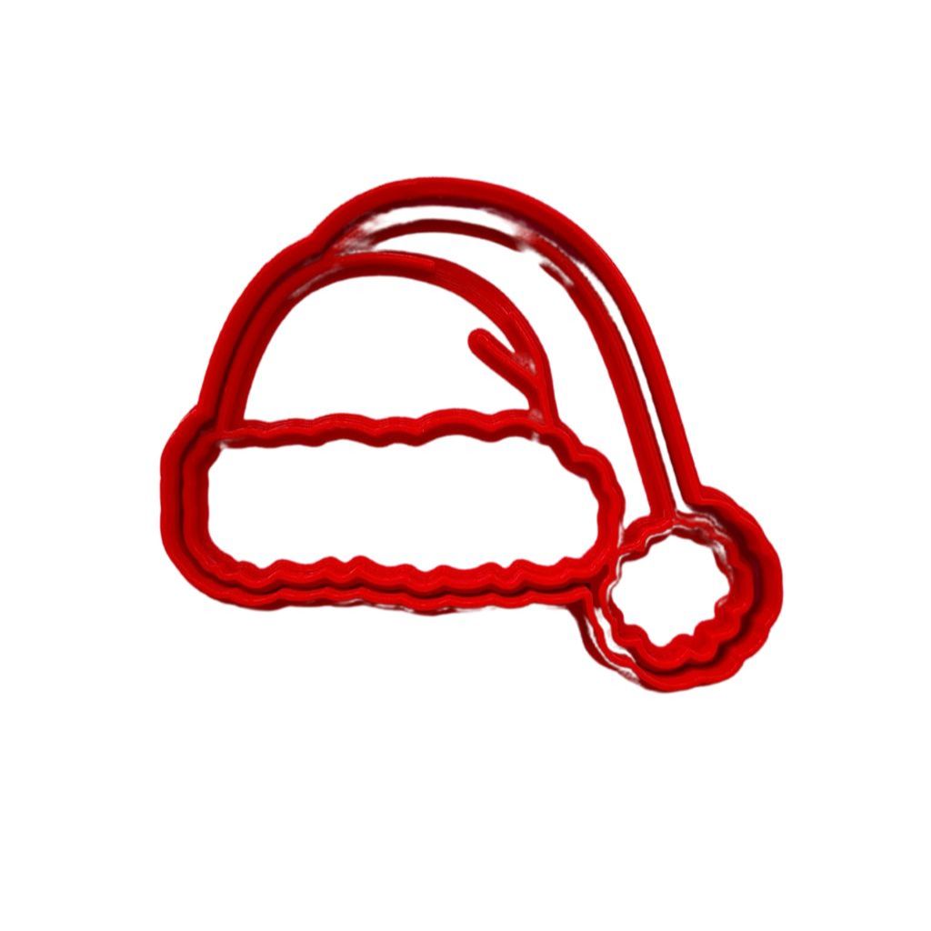 Cortador de Biscoito Pasta Americana Biscuit Gorro Papai Noel CT11642