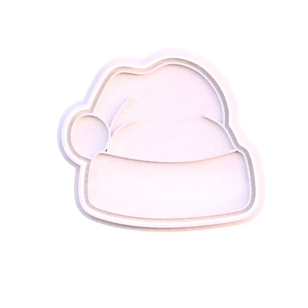 1 Cortador de Biscoito Pasta Americana Biscuit Gorro Papai Noel CT11652