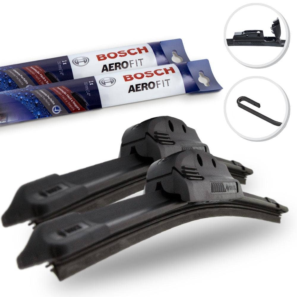 Kit Palheta Parabrisa Limpador Parabrisa Toyota Yaris Original Bosch