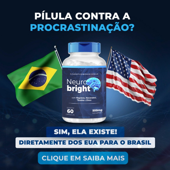 Neuro Bright- suplemento natural Memória Foco Disposição concentração Nootrópico