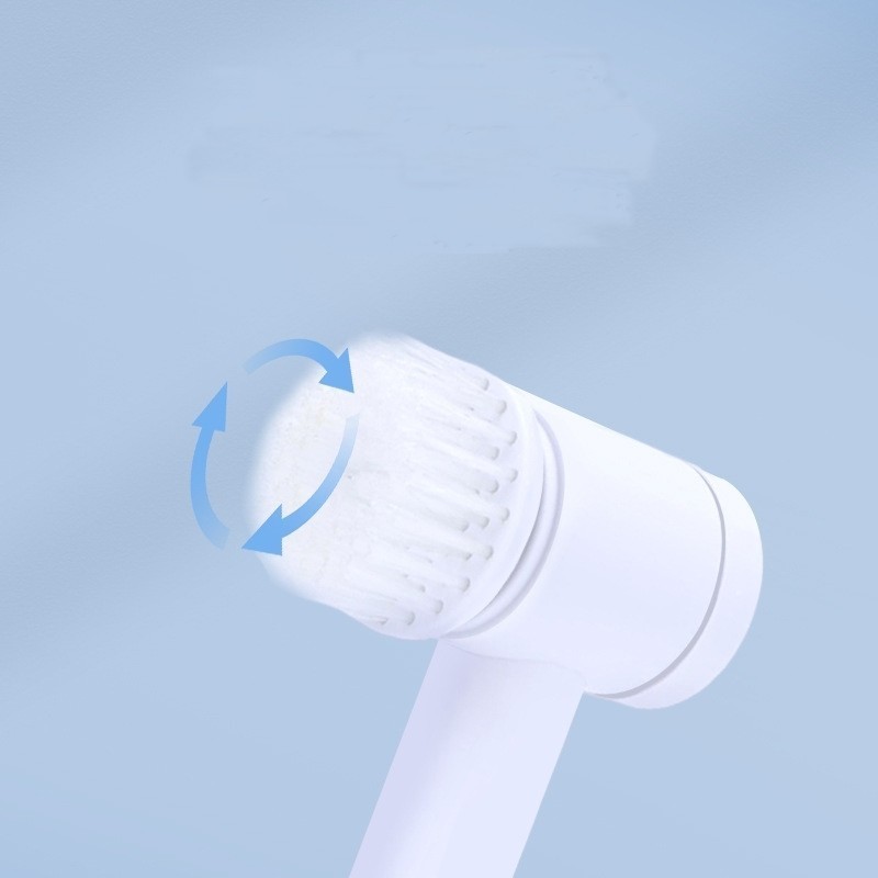 Escova Eletrica de Limpeza 5 em 1 Sem Fio Limpador Multiuso Portátil Pratico Para Cozinha Banheiro