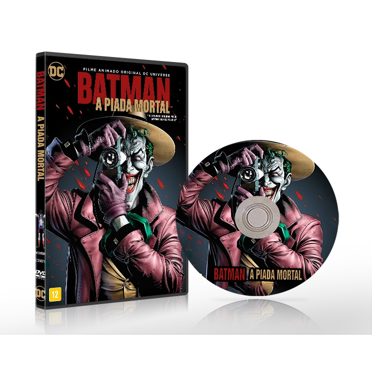 DVD Batman - A Piada Mortal Dublado e Legendado (2016) - Excelente Qualidade