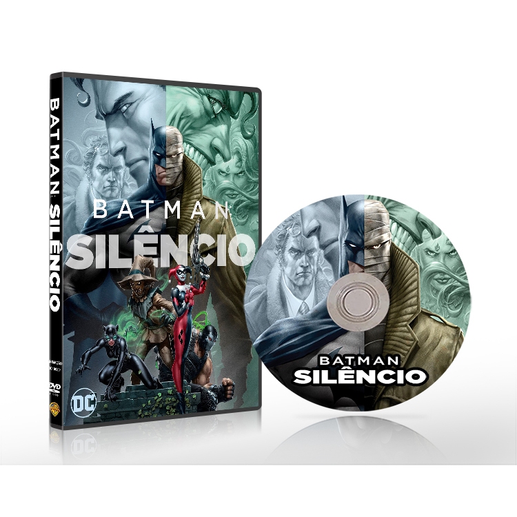 DVD Batman - Silêncio Dublado e Legendado (2019) - Excelente Qualidade