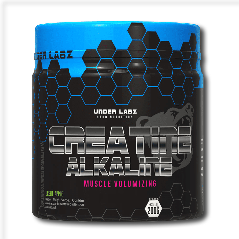 Creatina Alkaline 200g - Under Labz - Pote