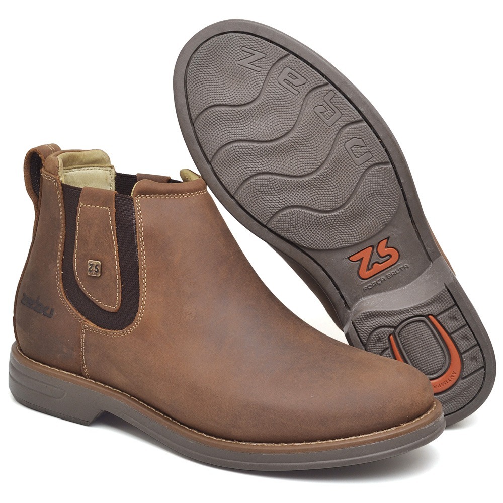 Botina Masculina Zebu: Onde Comprar | BuscaProdutos
