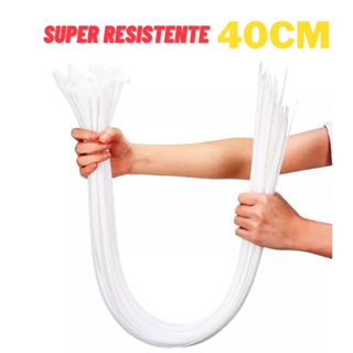 20 Abraçadeira Nylon 12,0 X 400mm Enforca Gato de Alta Resistência e Proteção UV Grande Melfi em Oferta na Shopee