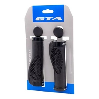 Manopla para Bicicleta GTA Comfort 130 mm Preta / Vermelha Bike com Trava em Oferta na Shopee