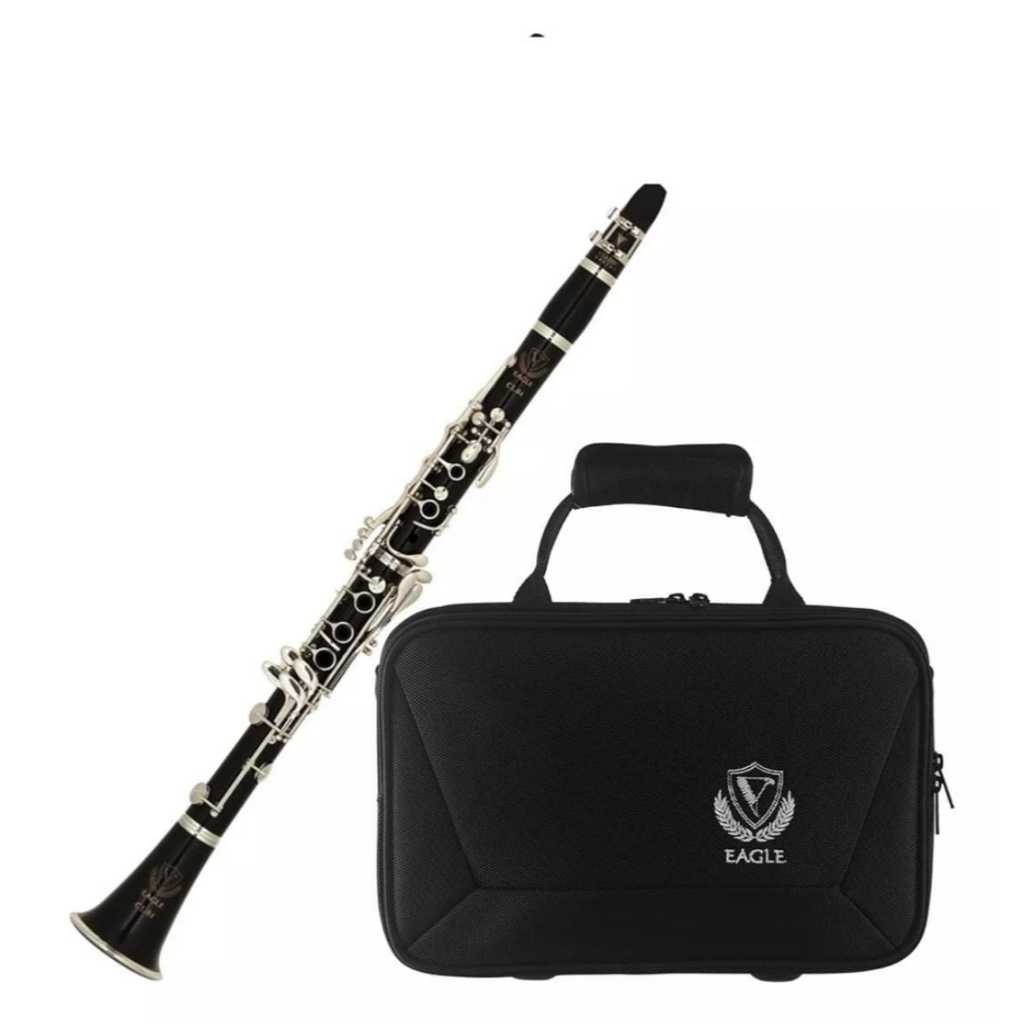 Eagle Clarinete 17 Chaves Sib Cl04n Cor Preto Cor das chaves Niqueladas em Oferta na Shopee