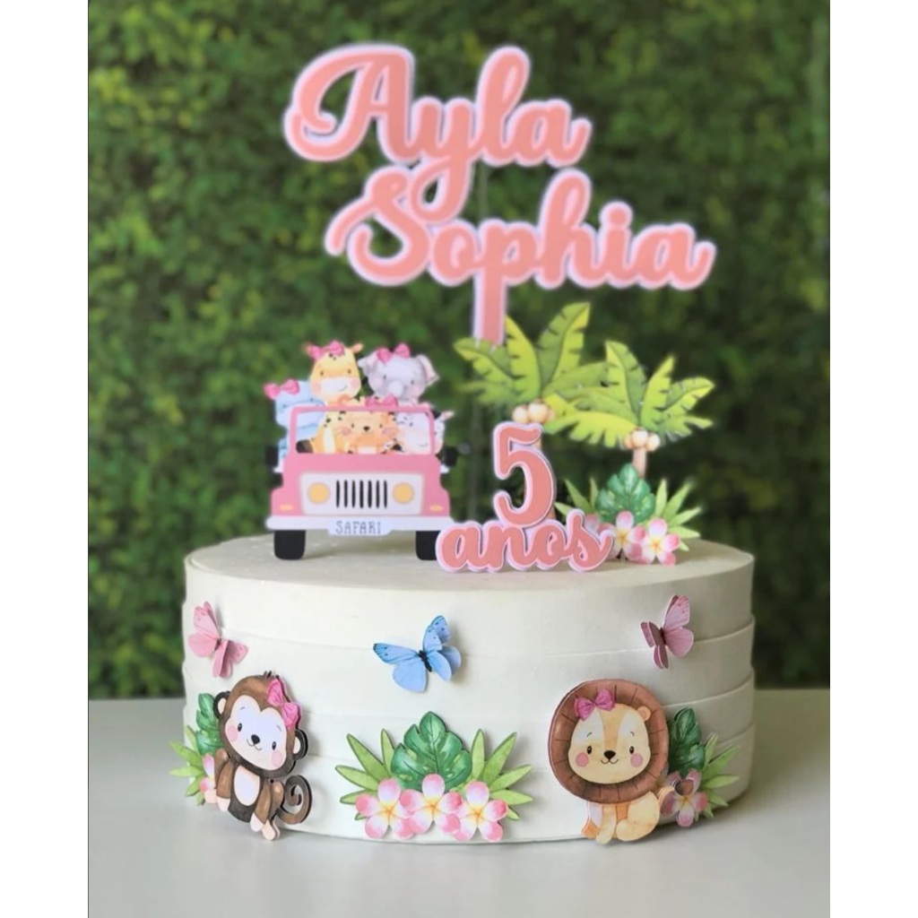 Bolo Safari Menina: Onde Comprar | BuscaProdutos