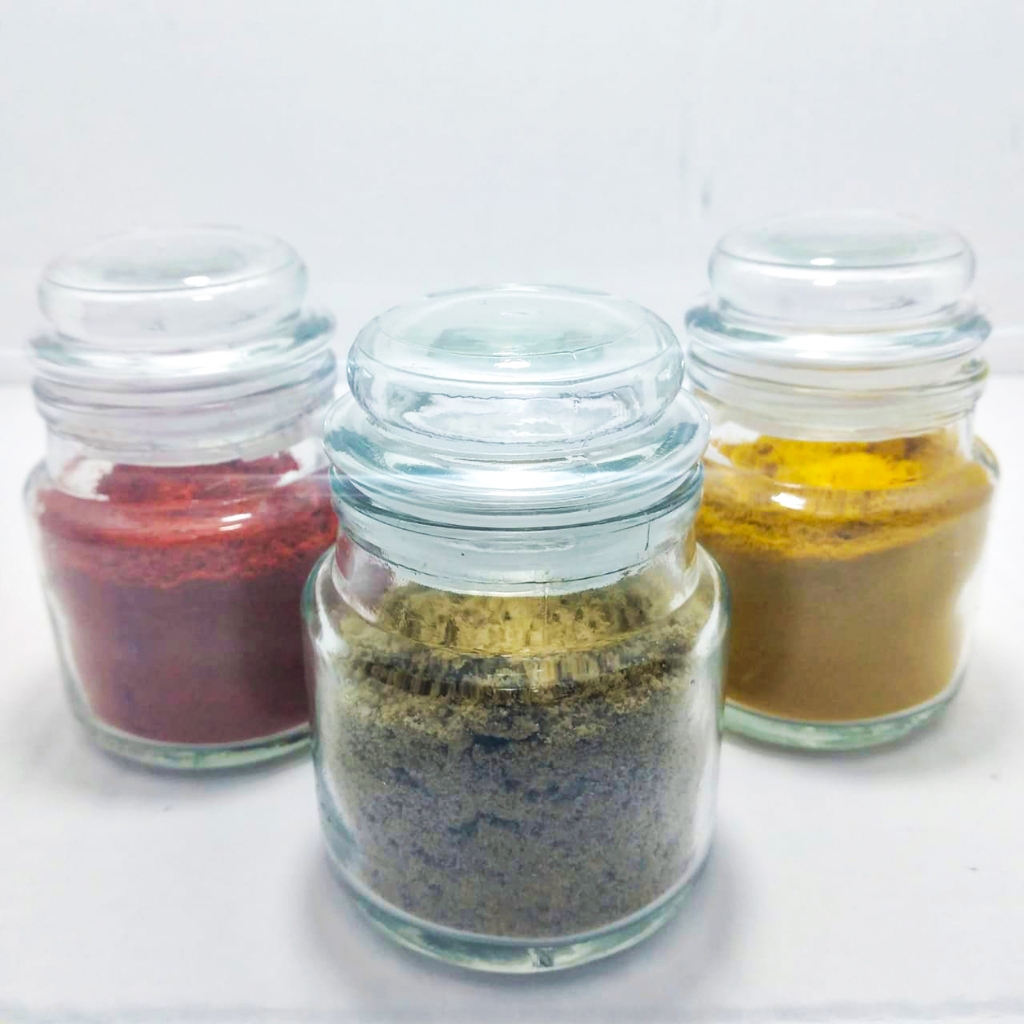 Kit até 12 Vidros Organizador de Temperos e Condimentos Com Tampa de Vidro hermética cozinha