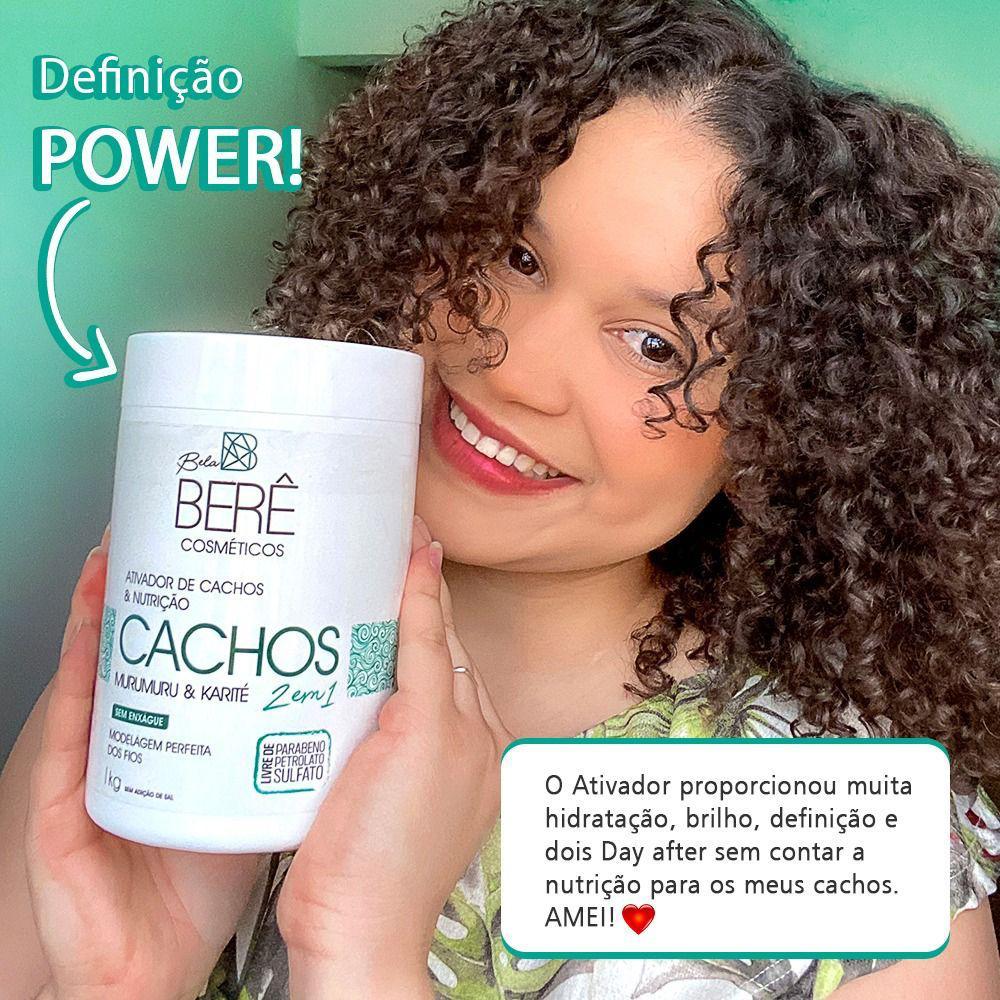 Creme de Pentear 1KG – Ativador de Cachos Profissional com Murumuru e Karité Anti-Frizz | Vegano