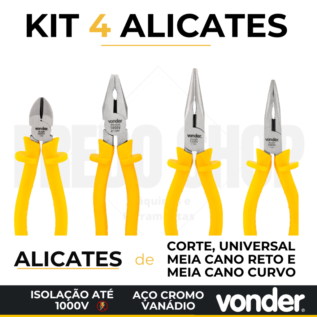 Alicate Meia Cana Curvo - Comprar com Melhor Preço em Ferramentas e Melhorias para a Casa