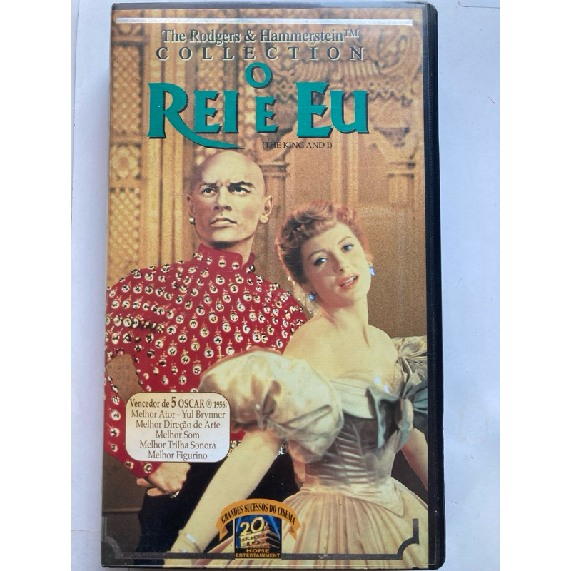 Fita VHS: O Rei e Eu (The King And I)- 1956